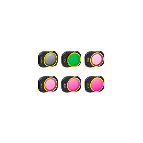 Filtros UV/CPL/ND Mini 4 Pro SUNNYLIFE (Set 6 u. UV / CPL / ND8 / ND16 / ND32 / ND64)