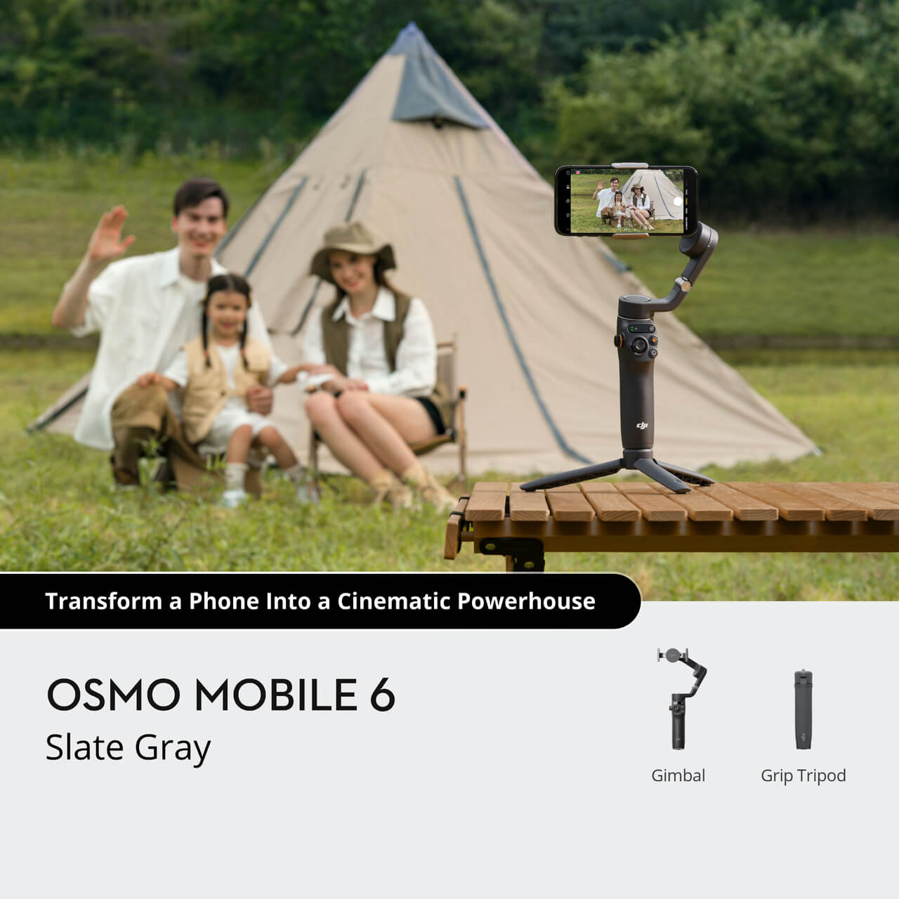 DJI Osmo Mobile 6 Slate Gray - Imagen 2
