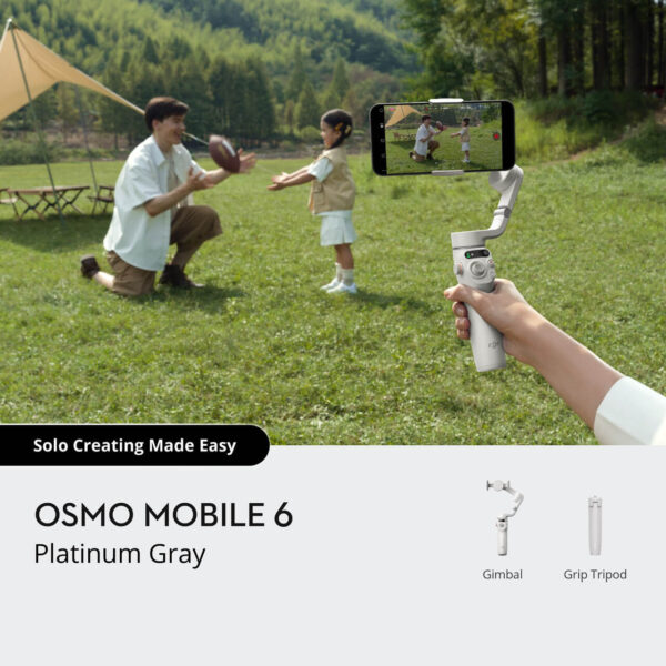 DJI Osmo Mobile 6 Platinum Gray - Imagen 2