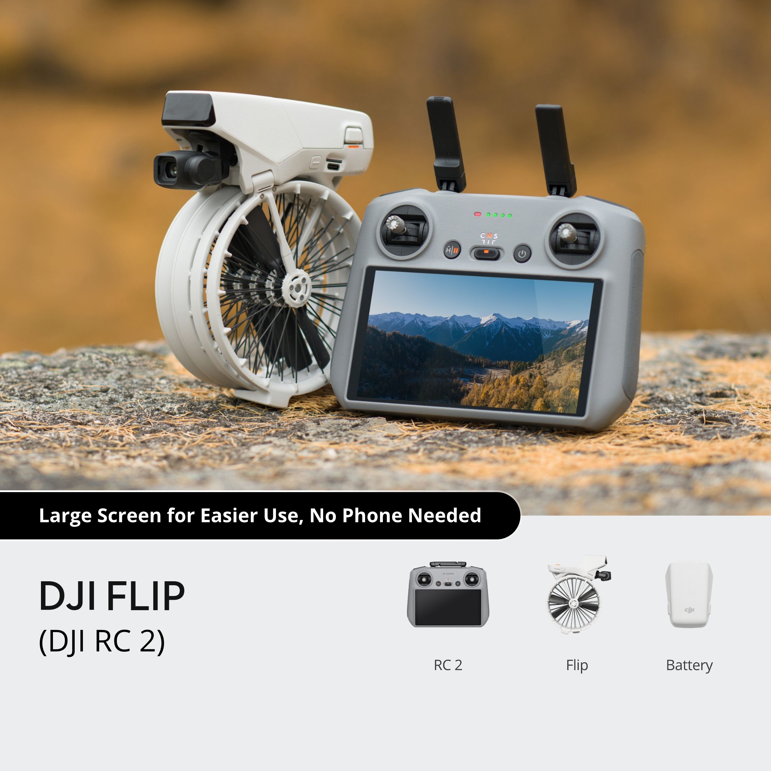 DJI Flip (DJI RC 2) - Imagen 2