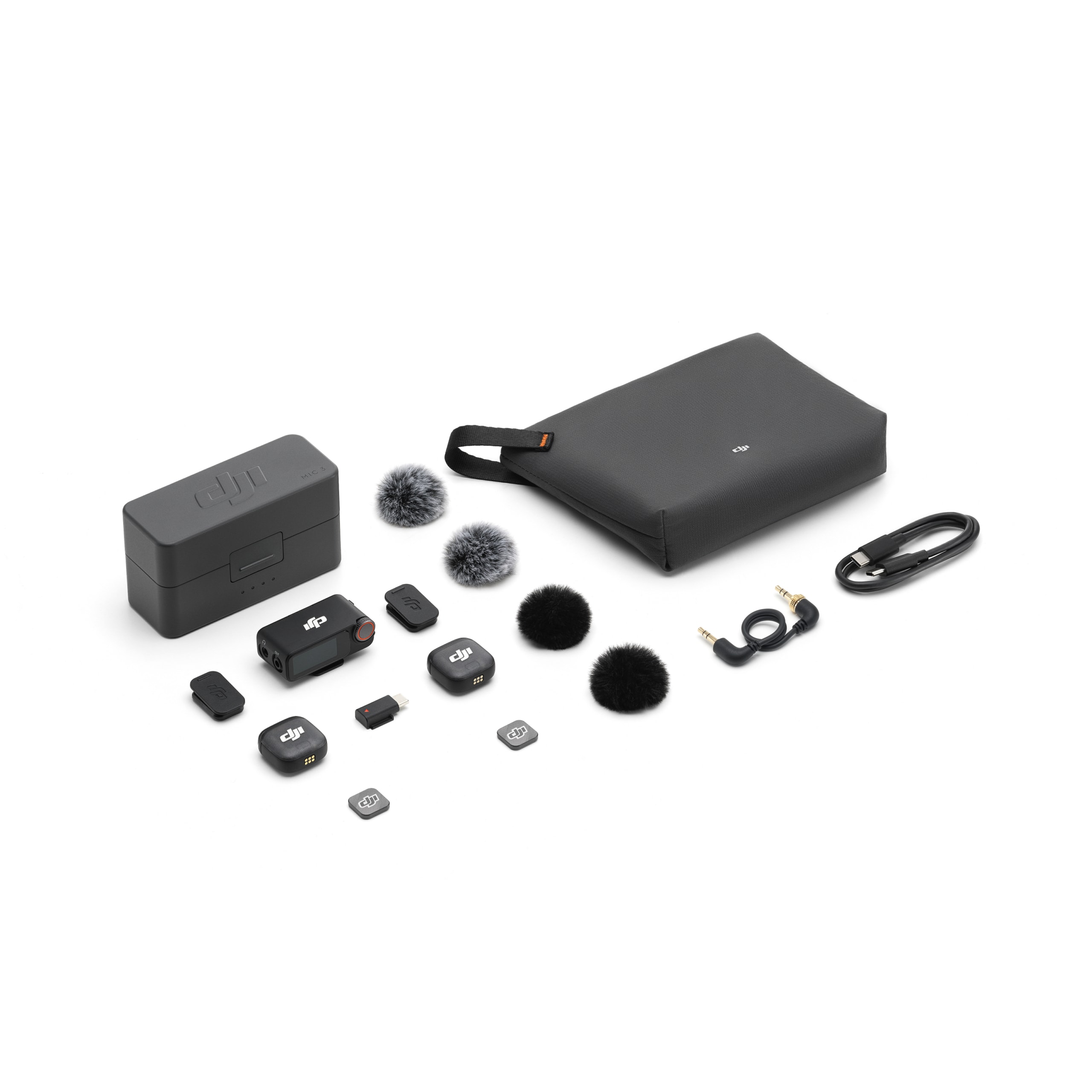 DJI Mic 3 (2 TX + 1 RX + Cargador) - Imagen 2