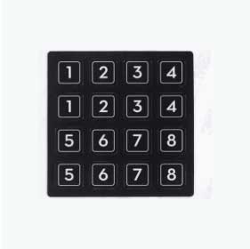 Set de pegatinas para numeración de baterías