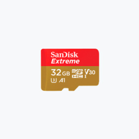 Tarjeta microSD SanDisk Extreme 32GB para grabación de misiones nocturnas - Prizma Drones