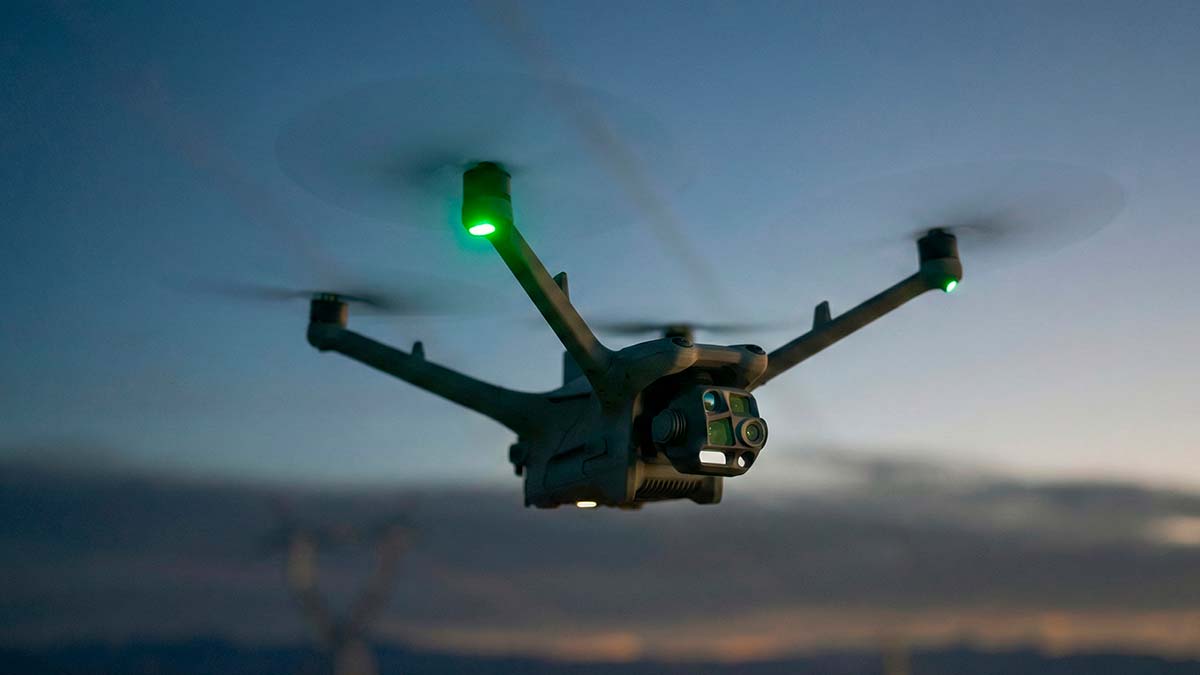 Rendimiento en Ambientes de Poca Luz – DJI Matrice 4D