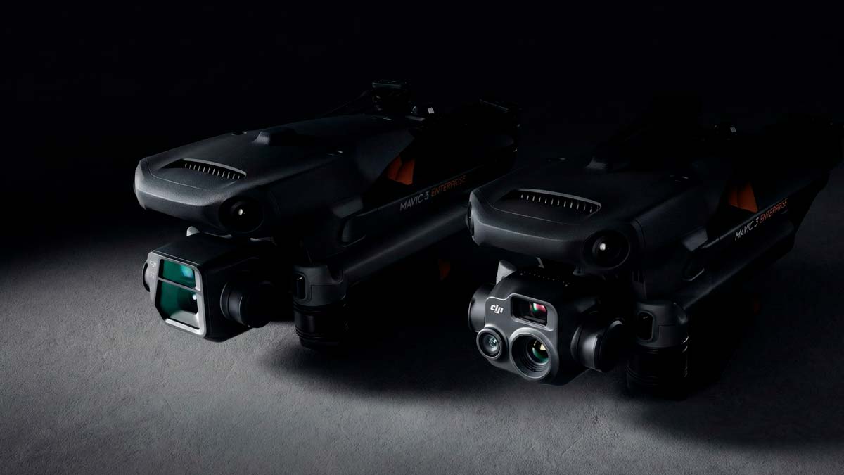 DJI Mavic 3 Thermal cargas útiles multicámara