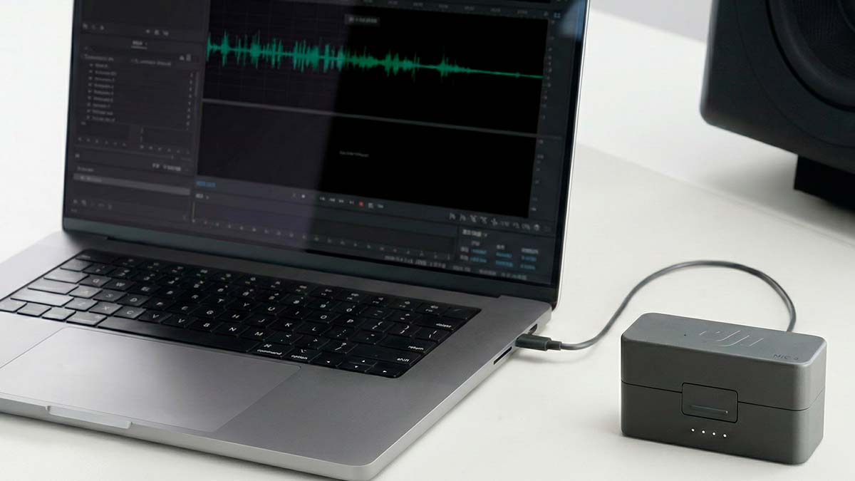 DJI Mic 3 - Grabación interna 32-bit float doble archivo