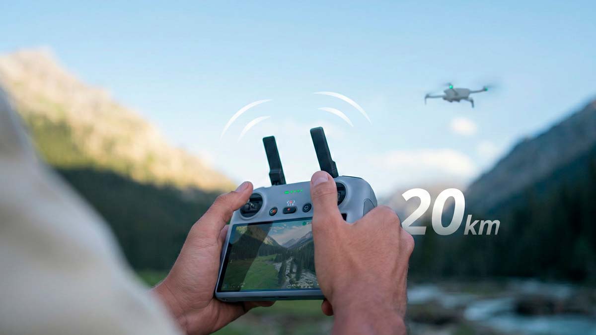Transmisión O4 DJI Mini 4 Pro