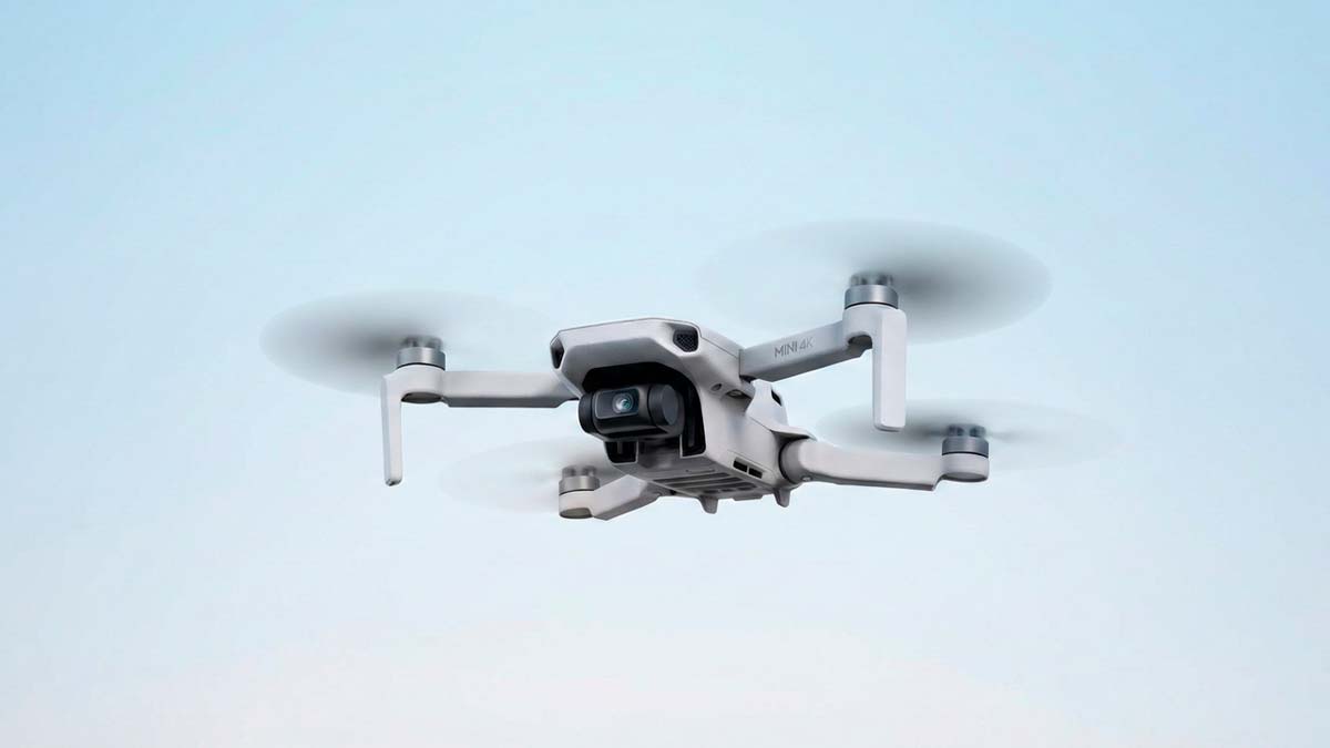 Fotografía aérea fácil con DJI Mini 4K