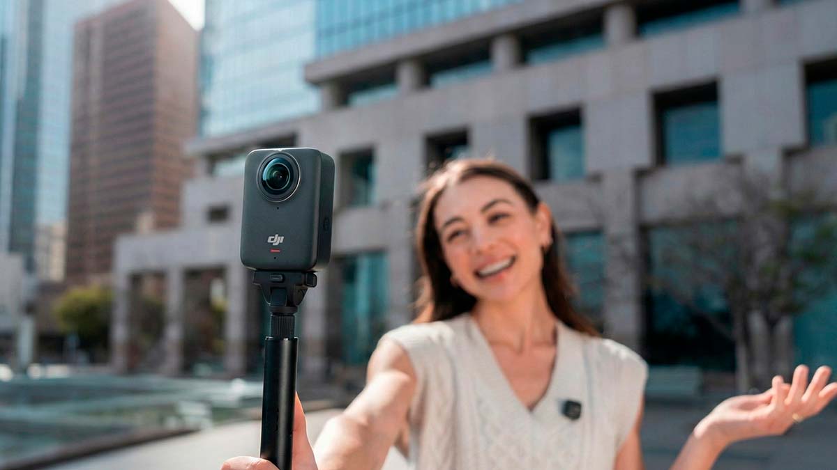DJI Osmo 360 - Conexión directa de micrófono OsmoAudio