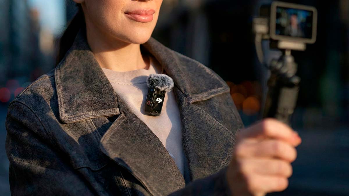 DJI OsmoAudio conectividad micrófono