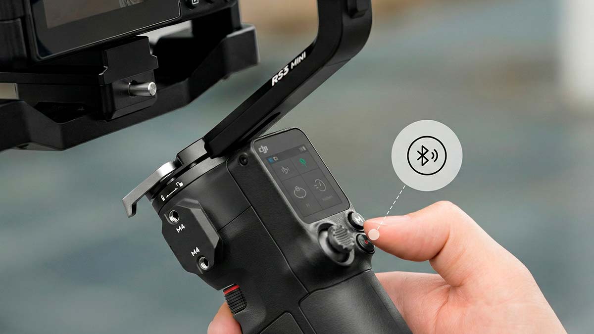 Control del obturador por Bluetooth DJI RS 3 Mini