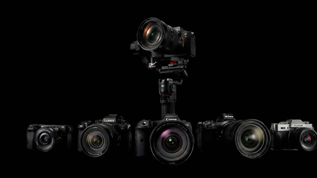 Compatibilidad de cámaras DJI RS 3 Mini