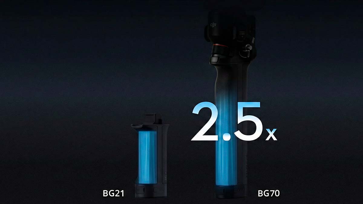Empuñadura BG70 DJI RS 4