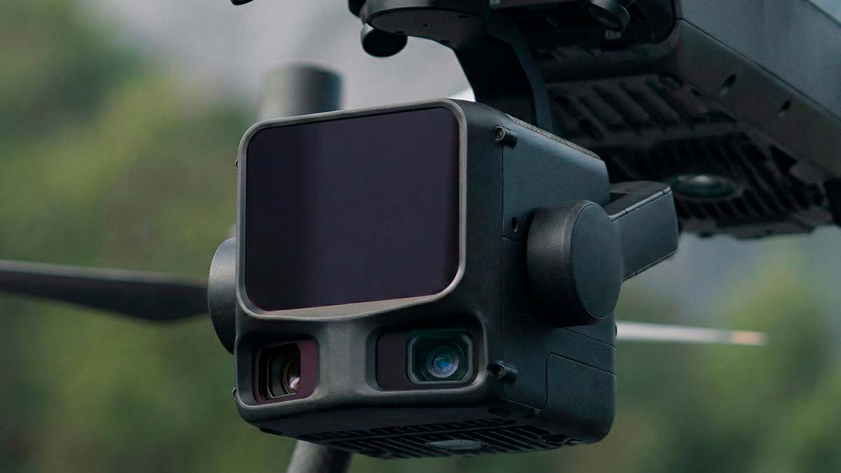 Sistema dual de cámaras RGB 100MP Zenmuse L3