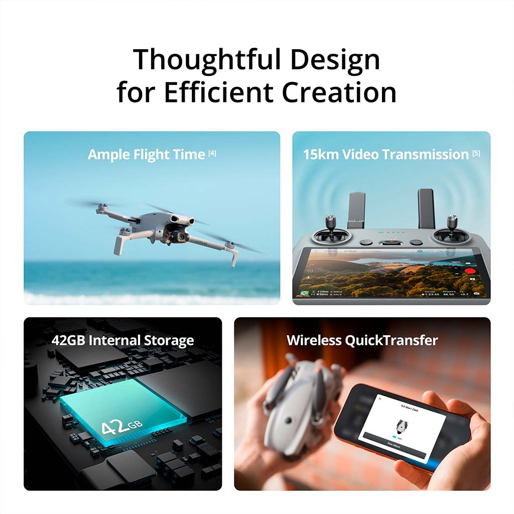 DJI Lito X1 Fly More Combo Plus (DJI RC 2) - Imagen 5