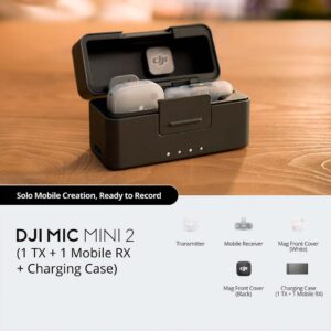 DJI Mic Mini 2 (1 TX + 1 Mobile RX + Cargador)