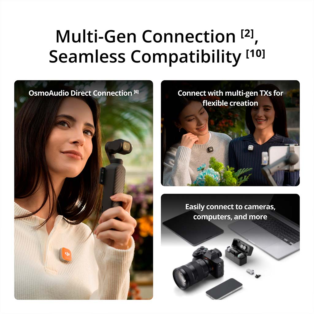 DJI Mic Mini 2 (2 TX + 1 Mobile RX + Cargador) - Imagen 4
