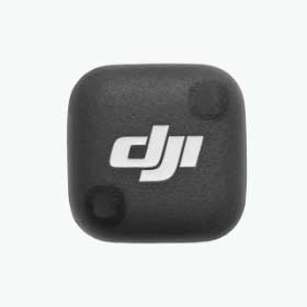 Cubierta frontal magnética negra para DJI Mic Mini 2 – personalización y protección del transmisor – Prizma Drones Perú