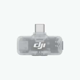 Receptor móvil para DJI Mic Mini 2 – conexión directa a teléfonos móviles – Prizma Drones Perú