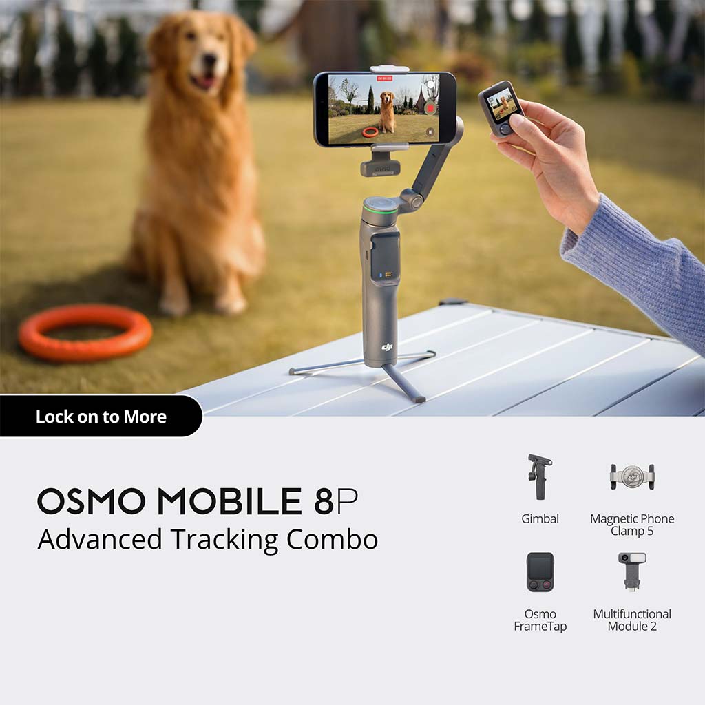 DJI Osmo Mobile 8P Advanced Tracking Combo - Imagen 2