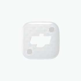 Cubierta frontal magnética para micrófono DJI Mini 2S (blanco brillante) para DJI Mic Mini 2S – acabado estético y protección – Prizma Drones Perú