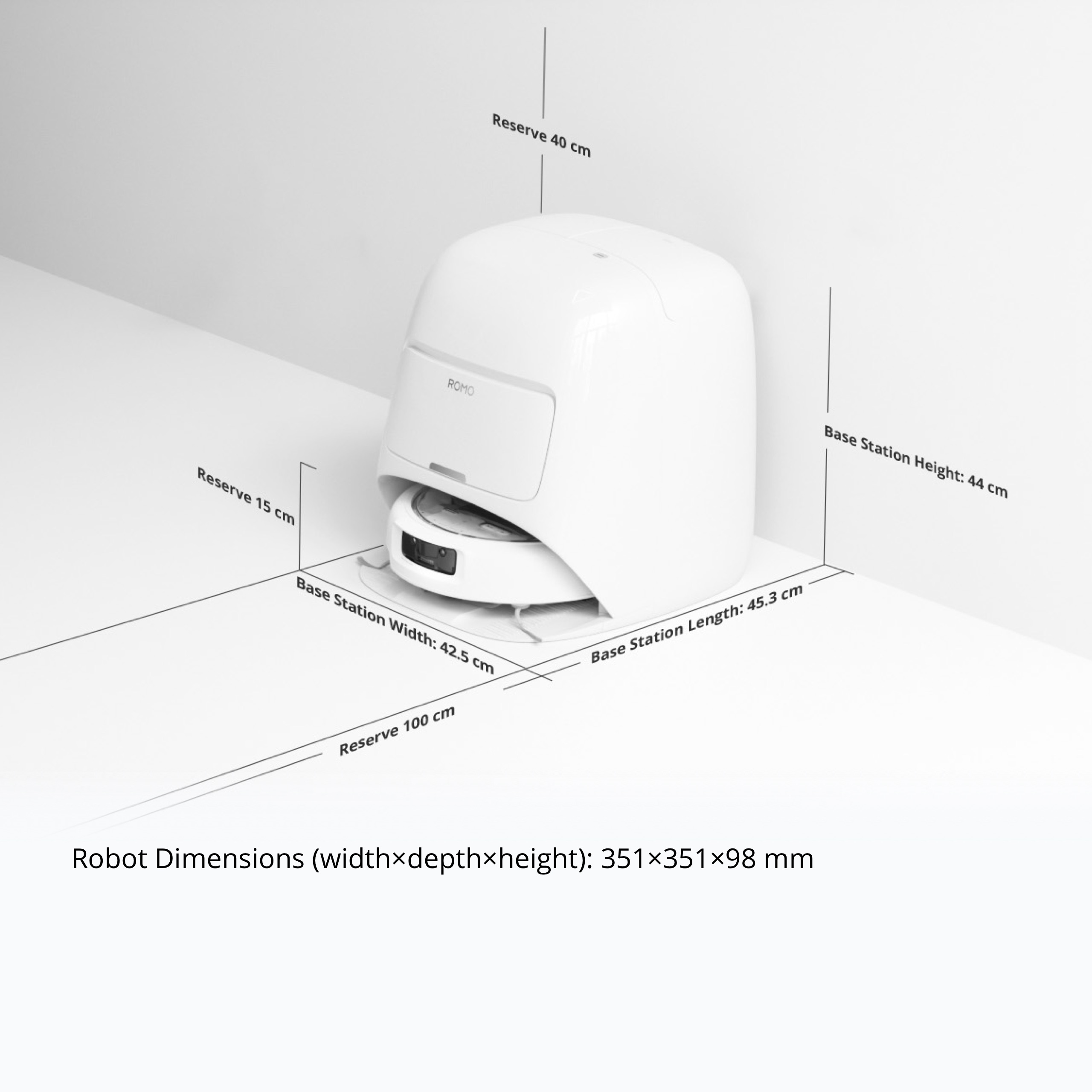 Robot Aspirador DJI ROMO A (Water Tank Version) - Imagen 7