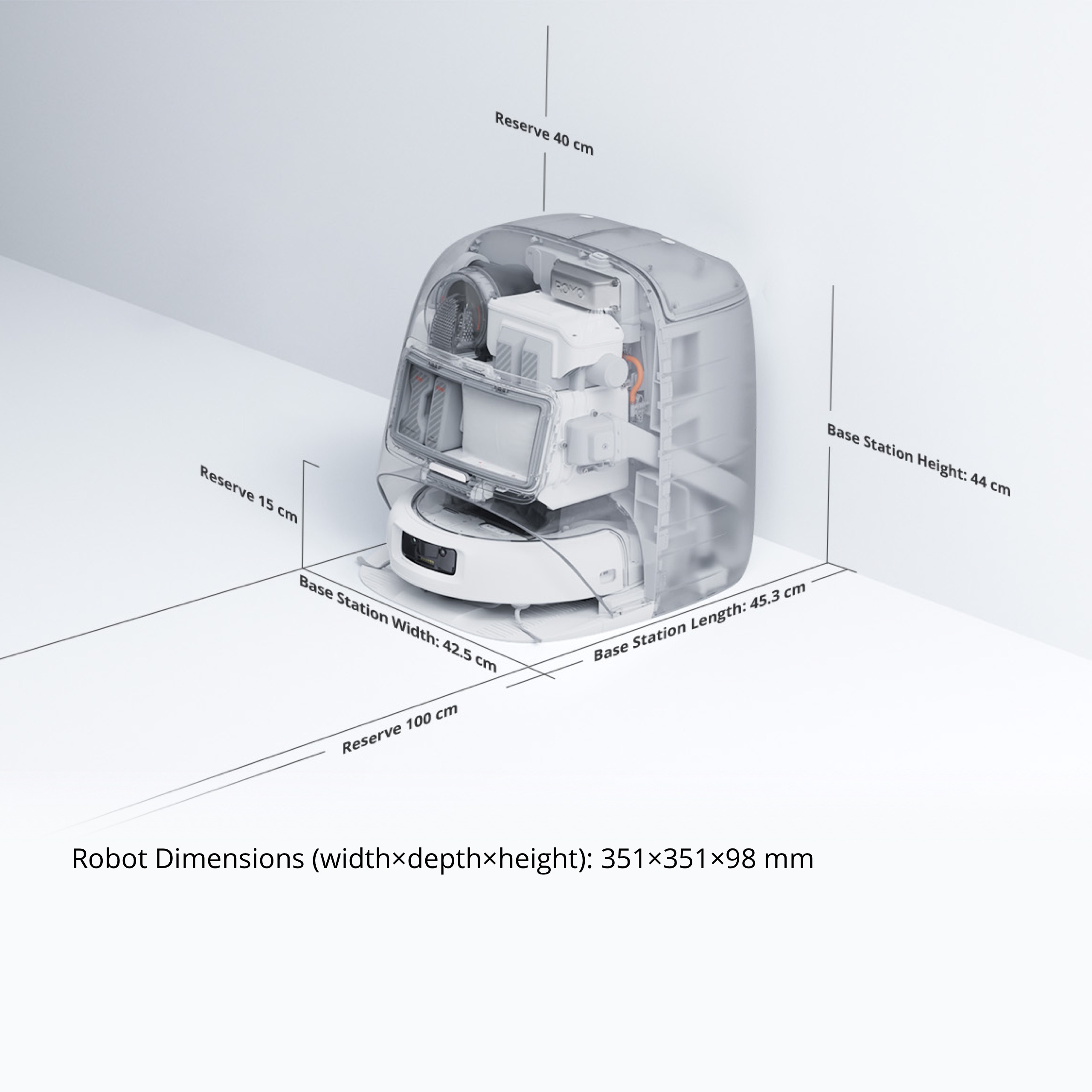 Robot Aspirador DJI ROMO P (Water Tank Version) - Imagen 7